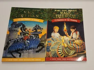 MAGIC TREE HOUSE Set # 2 &3 Mary Pope Osborne Paperback Books • $4