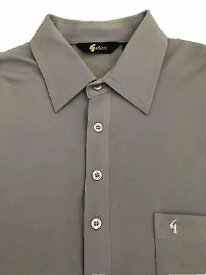 Gabicci Grey S/S Shirt. Excellent Condition. Size Large. • £8