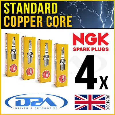 £13.29 • Buy 4x NGK BPMR7A 4626 Standard Spark Plug