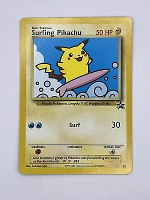 Pokémon Surfing Pikachu #28 WoTC Promo Near Mint NM • $14.95