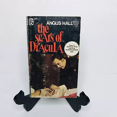 The Scars Of Dracula Angus Hall Beagle Horror 1971 1st/1st Paperback Hammer Film • $39.99