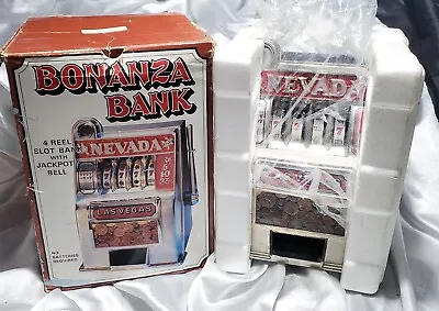 Bonanza Bank Nevada Slot Machine Bank In Box - See Description • $19.99