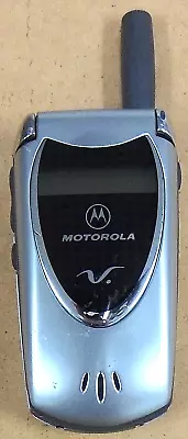 Motorola V Series V60t - Silver And Gray ( Rogers ) Very Rare TDMA Flip Phone • $42.49