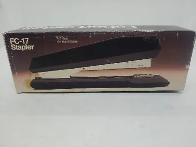 New Vintage Faber Castell FC-17 Desktop Stapler Black. H5 • $28.50