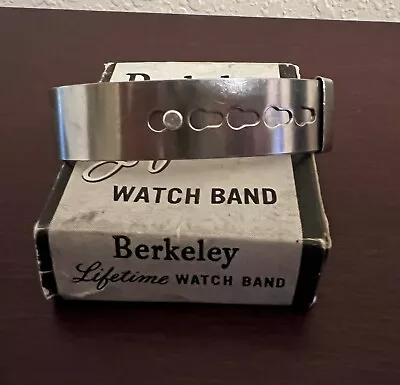 Berkeley WWII Military Watch Band USA 18mm Cuff Band W/ Box - Vintage • $140