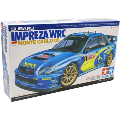 Tamiya 1/24 Subaru Impreza Model Kit 24281 WRC Monte Carlo 2005 • £33.99