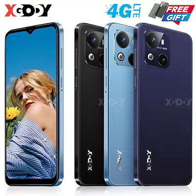 XGODY New 6.3'' Smartphone Unlocked Mobile Phone Android 4G Dual SIM 4 Core 8MP • $102.27
