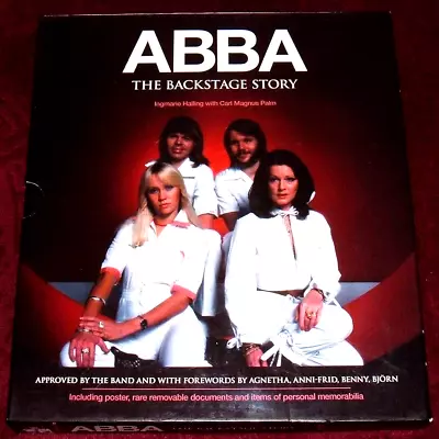 Abba: The Backstage Story - Hb Ex With Slipcase & Memorabilia • £14.99