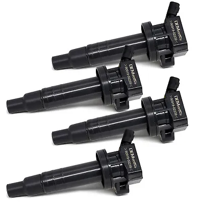 4X Ignition Coil 90919-02239 For Toyota Corolla Celica Matrix 1.8 Denso 673-1300 • $39.96