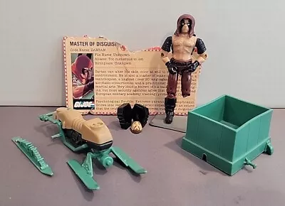 GI Joe Zartan With File Card  And Swamp Skier • $20