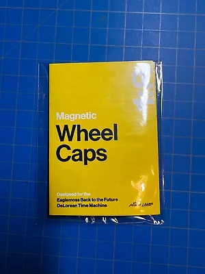 Eaglemoss 1:8 Scale Back To The Future DeLorean - Magnetic Wheel Caps • $27