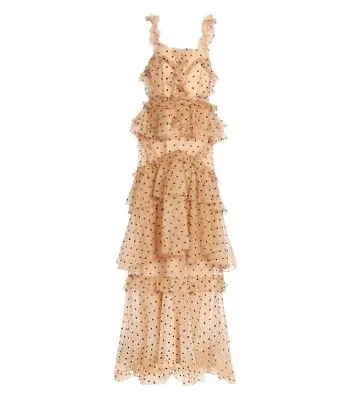 $400 • Buy Bnwt Alice Mccall Black Spot Yoko Gown - Size 8 Au/4 Us (rrp $690)