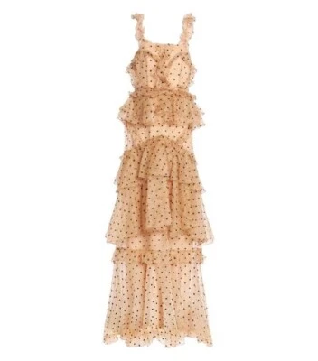 $400 • Buy Bnwt Alice Mccall Black Spot Yoko Gown - Size 8 Au/4 Us (rrp $690)