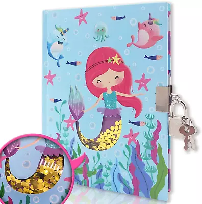 Kids Diary With Lock Girls  7.1X5.3 Inches 160 Lined Pages Boy And Girls Diary  • $20.44