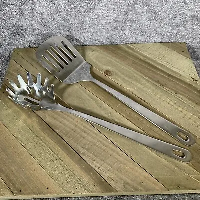 Wolfgang Puck Bistro Colllection Turner Spatula Pasta Fork Stainless • $17.99