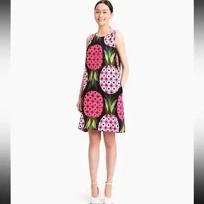 Marimekko Truba Acapulco Pineapple Print Dress Sz 42 • $127.50