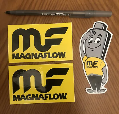 Magnaflow Exhaust Muffler STICKERS / DECALS  3PC SET Hot Rod • $3.49