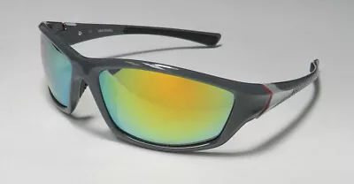 Harley-davidson Hds 621 Gray / Silver Sport Full-rim Mirrored Lenses Sunglasses • $29.95