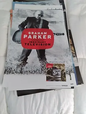 Graham Parker     Vintage Promo Poster • $10.99