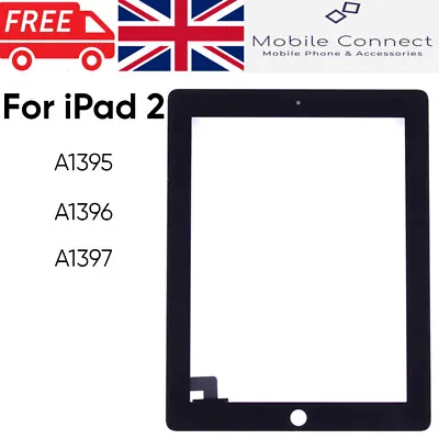 Touch Digitizer  IPad 1 2 3 4 5 6 7 8 9 Air Mini Screen Replacement Front Glass • £10.99