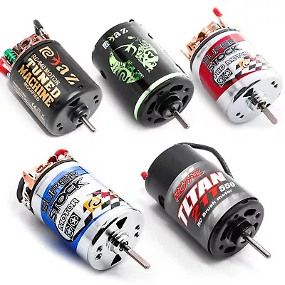 540 550 Brushed Motor Upgrade Waterproof For 1/8 1/10 RC Car Crawler Axial SCX10 • $12.16