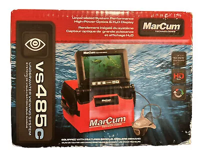 *NEW IN BOX” MarCum VS485c Underwater Viewing System-7  Widescreen -Camera • $299