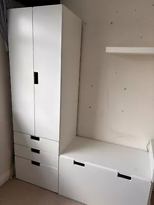 IKEA Stuva Children’s Storage System - All White • £0.99