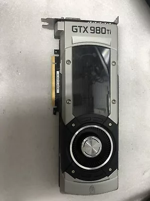 NVIDIA GeForce GTX 980 Ti Founder Edition GV-N98TD5-6GD-B #V 056 • $199