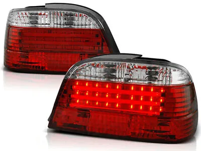 LED BAR TAIL LIGHTS RED WHIE Fits BMW E38 06.94-07.01 • $312.04