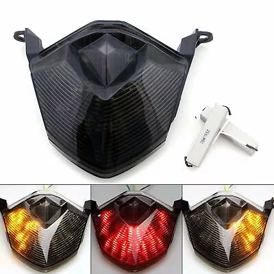 Integrated LED TailLight Turn Signals For Kawasaki Z750 Z1000 ZX6R ZX10R Smoke E • $39.89