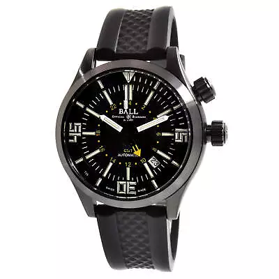 Ball Men's Watch Engineer Master II Diver Black Rubber Strap DG1020A-P3AJ-BK • $1524.21