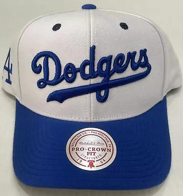 Mitchell & Ness Mlb Script 3d Evergreen Pro Snapback La Dodgers Cap Hat Gorra • $36.99