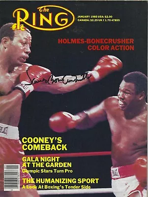 James  Bonecrusher  Smith Signed Ring Magazine World Heavyweight Boxing Champion • $16.95