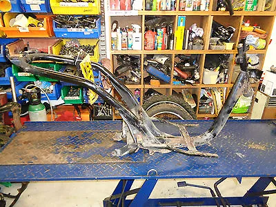 1999 Honda Sfx50 Sfx 50 Moped Scooter Part Frame Body With Numberplate • $101.02