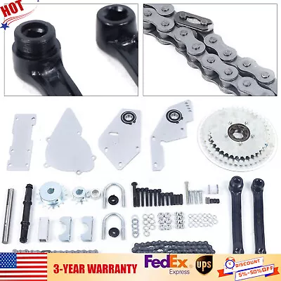 Bike Shifter Jackshaft Conversion Kit 415 Chain For 2Stroke Bicycle Engine Motor • $85.50