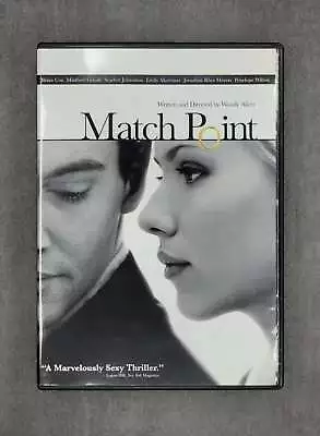 Match Point DVD Alan Oke Janis Kelly Penelope Wilton Brian Cox Paul Kaye A • $6.99