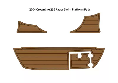 2004 Crownline 216 Razor Swim Platform Boat EVA Faux Foam Teak Deck Floor Pad • $231