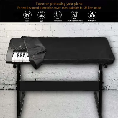 Waterproof Piano Keyboard Cover 61/88Key Electronic Piano Dust Cover For Yamaha# • $19.75