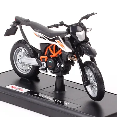 1:18 Scale Maisto KTM 690 SMC R Motocross Dirt Bike Diecast Toy Model Motorcycle • $17.81