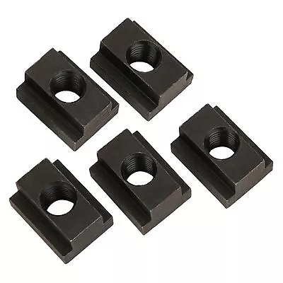 5Pcs Oxide Finish T Slot Nuts M12 Threads Fit T Slots In Machine Tool Tables GAW • $11.80