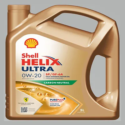 £62 • Buy 550063071 Helix Ultra 5L Engine Oil 5 Litre 0W20 SN Fully Synthetic By Shell