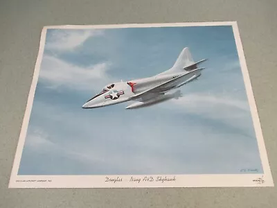 Douglas - Navy A4D Skyhawk Print By R.G. Smith • $8