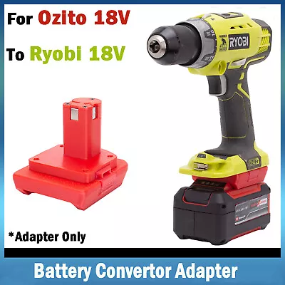 Adapter For OZITO 18V Li-ion Battery Convert To Ryobi 18V Cordless Power Tools • $33.98