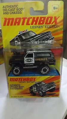 2010 Matchbox Lesney Edition '89 Chevy Blazer  Sheriff  With Box • $15.99