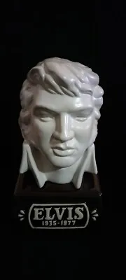 Elvis Presley McCormick Bourbon Decanter Bust Original Box/Paperwork Empty • $30