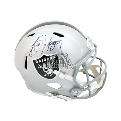 Bo Jackson Autographed Oakland Raiders Speed Full-Size Football Helmet - BAS COA • $359.95