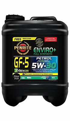 $117.95 • Buy Penrite Enviro+ GF-5 5W-30 Engine Oil 10L