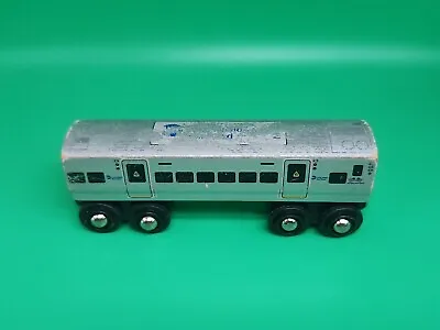 Muni Pals MTA NYC Subway LIRR Long Island Rail Road M7 Line Wood Train Toy Rare • $10.99