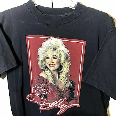 I WILL ALWAYS LOVE YOU VTG Dolly Parton Shirt Classic Black Unisex S-5XL • $18.99