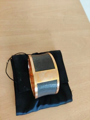 £10 • Buy Calvin Klein Bracelet Leather Steel. Used. 